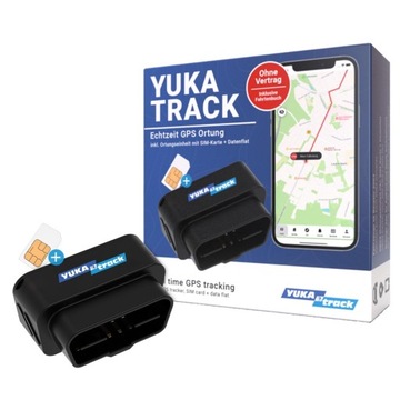 ЛОКАЛИЗАТОР GPS YUKA TRACK OBD2 Z KARTĄ SIM 2D-219