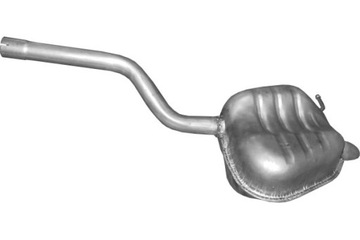POLMO ГЛУШИТЕЛЬ POLMOSTRÓW 24.89ALU КОНЕЧНЫЙ SKODA OCTAVIA 1.6FSI 04-13