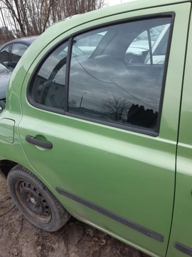 ЗАДНЕЕ ПРАВОЕ ДВЕРЬ NISSAN MICRA K12 2004R