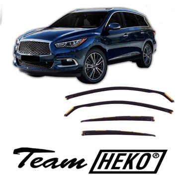 ОБТЕКАТЕЛИ HEKO INFINITI QX60 L50 I 2013-2020 4 ШТ.