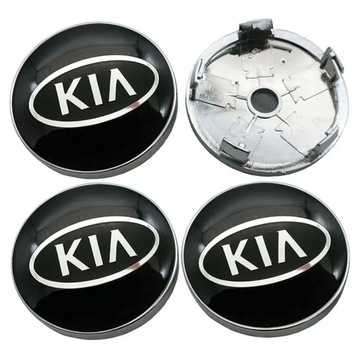 KIA КОЛПАЧКИ DO ДИСКОВ RIAL ALUTEC N23 60MM/56MM