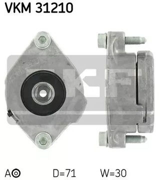 НАТЯЖИТЕЛЬ РЕМНЯ WIELOROWK. VW 1.6- 2.0 95- PASSAT