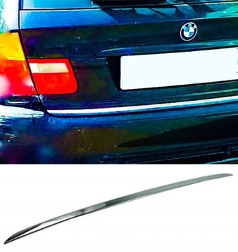 BMW 3 E46 УНИВЕРСАЛ - НАКЛАДКА ХРОМ ХРОМOWANA NA КРЫШКУ БАГАЖНИКА
