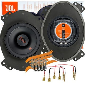 JBL STAGE3 627 ДИНАМИКИ ISUZU D-MAX ПЕРЕД ПРОСТАВКИ