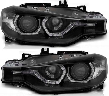 ФАРА ФАРА КОМПЛЕКТ BI-XENON DIODY BLACK ЧЕРНЫЕ BMW 3 F30 F31 2011-2015