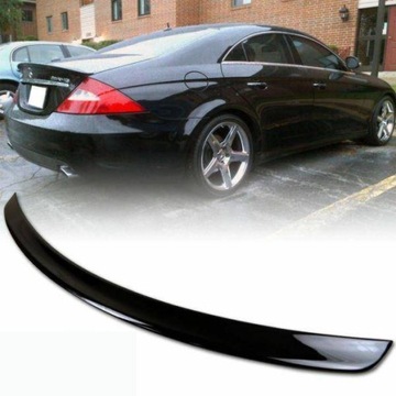 СПОЙЛЕР MERCEDES W219 CLS AMG ABS 04-10 GLOSSY BLK