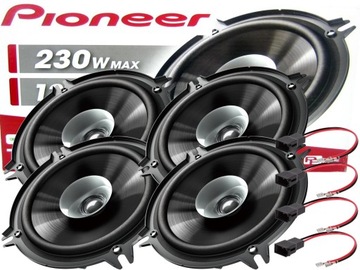 PIONEER 4 ДИНАМИКИ RENAULT MEGANE 2 LAGUNA 2 SCENIC 2 ПЕРЕД + ЗАД