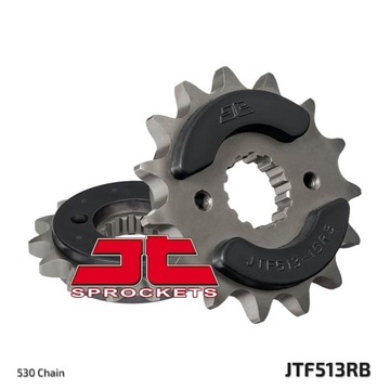 JT ЗУБЧАТКА ПЕРЕДНЯЯ 513 15 Z РЕЗИНОЙ SUZUKI GSF BANDIT 600/650/1200/1250 (5131