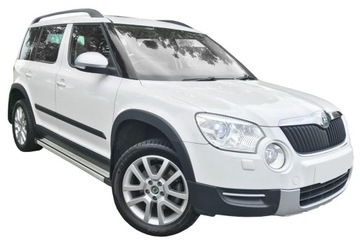 SKODA YETI 2013-2017 РЕСТАЙЛ ПОДНОЖКИ БОКОВЫЕ ПОРОГИ