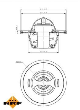 NRF 725155 ТЕРМОСТАТ