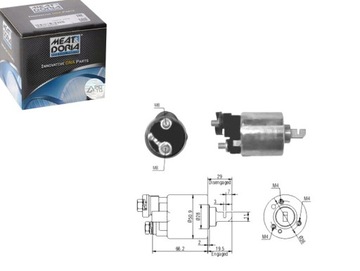 ELEKTROMAGNES СТАРТЕРА 12V HONDA ACCORD VI CIVIC V CIVIC VI CIVIC