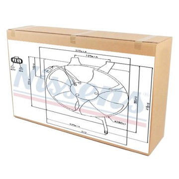 ВЕНТИЛЯТОР РАДИАТОРА NISSENS DO HONDA CR-V I 2.0