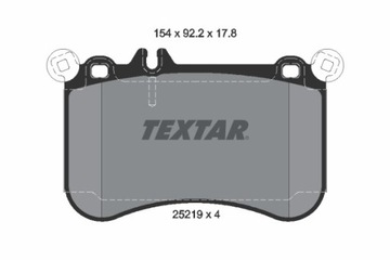 КОЛОДКИ ТОРМОЗНЫЕ DB ПЕРЕД C218/W212/W221/C216 4,7 11- 2521901