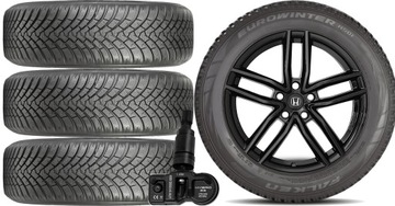 НОВЫЕ ШЕСТЕРНИ ЗИМА HONDA ACCORD FALKEN 225/45R18+TPMS*1