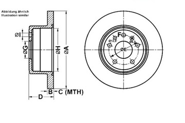 ДИСКИ ТОРМОЗНЫЕ ТОРМОЗНЫЕ POWERDISC CHEVROLET VECTRA OPEL V