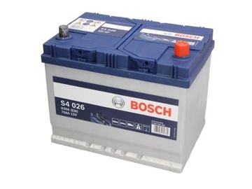 АККУМУЛЯТОР BOSCH S4 026 (70AH/630A, ПРАВАЯ +, B01)