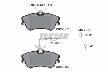 КОЛОДКИ HAM. RENAULT P. ESPACE 2.0- 3.0 96- 02