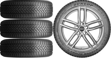 НОВЫЕ ШЕСТЕРНИ ЗИМА KIA CARENS 3 III DUNLOP 225/50R17