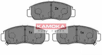 КОЛОДКИ HAM ПЕРЕД KAMOKA HONDA CIVIC VII 1.4 IS