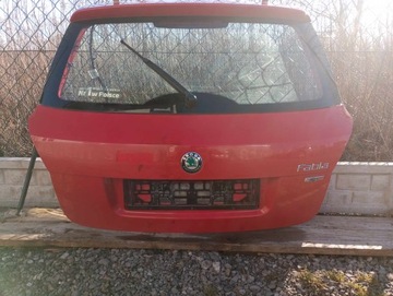 SKODA FABIA II КРЫШКА ЗАД HB LF3K