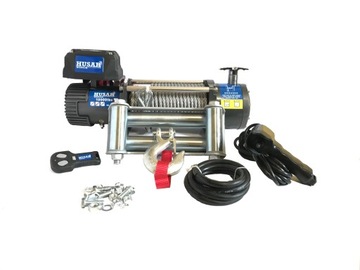 HUSAR WINCH F4FC3E ЛЕБІДКА DO АВТОМОБІЛІВ OFF ROAD BST 10000 LBS, ПІДЙОМ 4