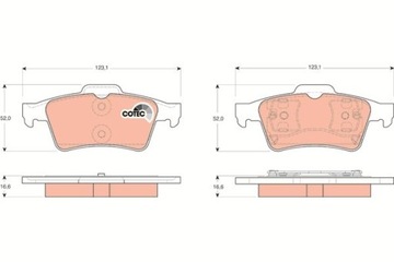 TRW GDB1469 КОЛОДКИ ГАЛЬМІВНІ