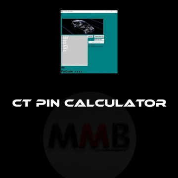 ПРОГРАММНОЕ ОБЕСПЕЧЕНИЕ CT PIN KALKULATOR