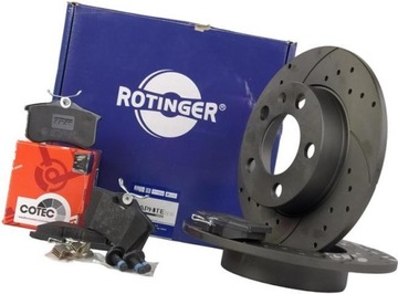 ROTINGER TARCZE+KLOCKI ЗАД SEAT CORDOBA 6L 230MM