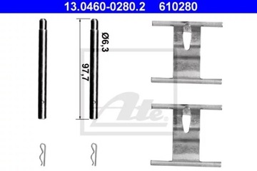 13.0460-0280.2 КОМПЛЕКТ INST. КОЛОДОК HAM. PORSCHE T. CAY