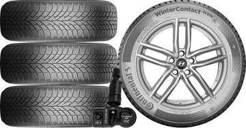 НОВЫЕ ШЕСТЕРНИ ЗИМА HYUNDAI SONATA CONTINENTAL 225/50R17+TPMS