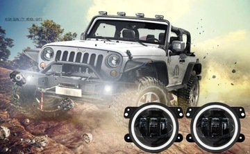 ФАРИ LED (СВЕТОДИОД ) ХОДОВЫЕ ОГНИ ДХО ПРОТИВОТУМАНКИ ПОВОРОТНИКИ JEEP DODGE CHRYSLER LAND ROVER