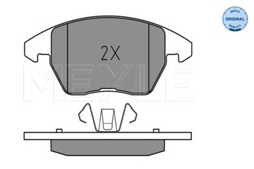 КОЛОДКИ HAM. CITROEN P. C4 2,0 04-11