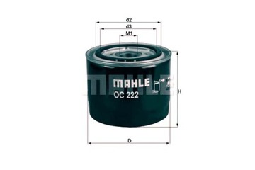 KNECHT ФИЛЬТР МАСЛА MAHLE 60814435 46519728 34676320 32879