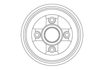 БАРАБАН ТОРМОЗНОЙ DB4477