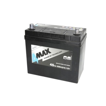 АККУМУЛЯТОР 4MAX ECOLINE 45AH 330A P+