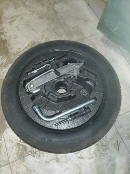 КОЛЕСО ЗАПАСНОЕ ДОКАТКА GOODYEAR OD AUDI A4 B6 B7 + DEDYKOWANY НАВЕСНОЕ