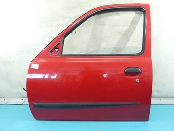 ДВЕРЬ ПЕРЕД ЛЕВАЯ NISSAN MICRA K11 5D КРАСНЫЙ AJ4