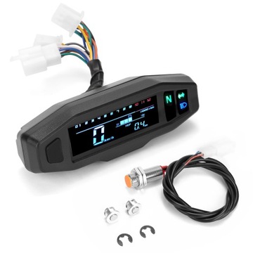 МІНІ UNIVERSAL LCD MOTORCYCLE SPEEDOMETER