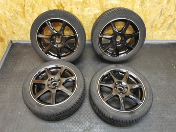 ШЕСТЕРНИ ДИСКИ ALUДИСКИ MAZDA MX5 MX-5 ND 195/50R16 ШИНЫ ЗИМНИЕ ET45 4X100