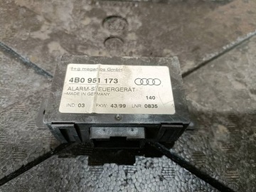 AUDI VW МОДУЛЬ БЛОК УПРАВЛЕНИЯ ALARMU 4B0951173