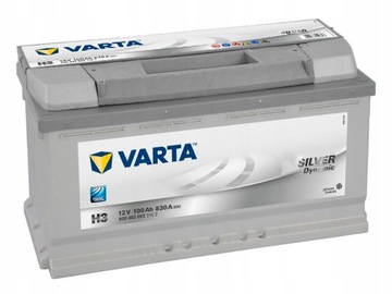 АККУМУЛЯТОР VARTA SILVERD 12V 100AH 830A P+ H3