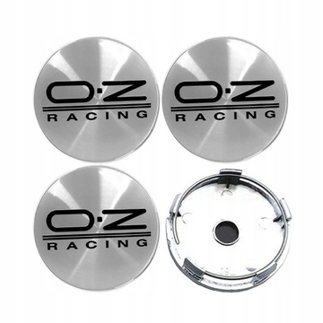 4 ШТУКИ КОЛПАЧКИ ЗАГЛУШКИ ДИСКОВ KAPSLE O.Z RACING 60MM