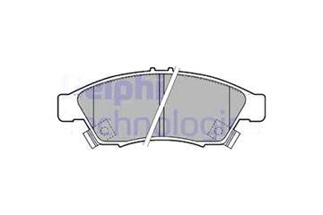 DELPHI КОЛОДКИ ТОРМОЗНЫЕ ПЕРЕД SUZUKI LIANA 1.3 1.4D 1.6 07.01-