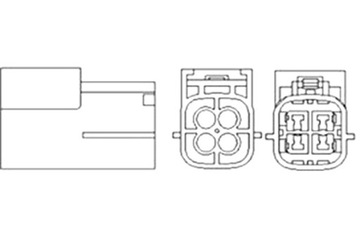 MAGNETI MARELLI ЗОНД ЛЯМБДА FIAT PANDA PUNTO SEICENTO 600 FSO