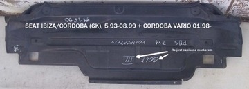 SEAT IBIZA CORDOBA 6K 93- VARIO 98- ПАНЕЛЬ ЗАДНИЙ