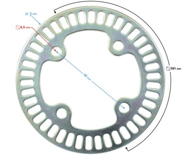 КОЛЬЦО ABS ПЕРЕД VOGE 300 AC