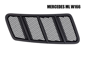 MERCEDES ML W166 2011-2015 РЕШЕТКА ВОЗДУХОВОДА ВОЗДУХА КАПОТА ПРАВОЕ A1668800205