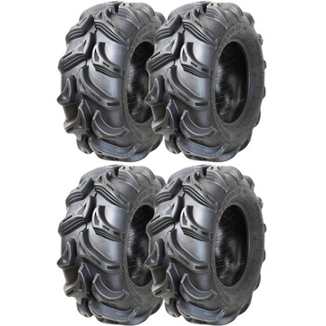 25X8-12 25X10-12 ШИНЫ QUAD ATV ДЛЯ ГРЯЗИ GRUBE МОЩНЫЙ 6P GŁĘBOKIE 35MM КОМПЛЕКТ