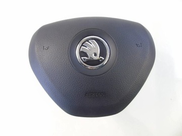 ПОДУШКА AIRBAG ВОДИТЕЛЯ SKODA FABIA III 6V0880201A