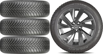 НОВЫЕ ШЕСТЕРНИ ЗИМА VW T-CROSS FALKEN 215/45R18